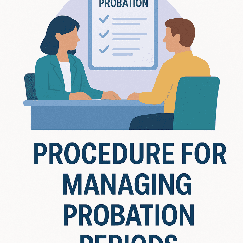 Procedure for Managing Probation Periods at Work