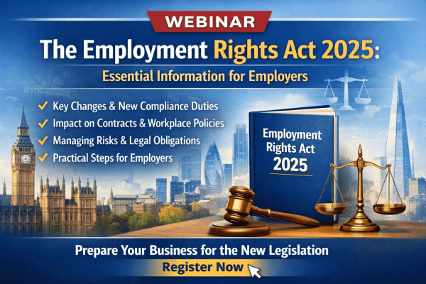 Employment Rights Act Webinar Image
